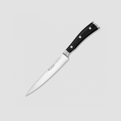 Нож кухонный филейный гибкий 16 см, серия Classic Ikon, WUESTHOF, Золинген, Германия, Ножи филейные для рыбы