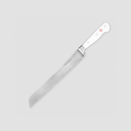 Нож кухонный для хлеба 23 см, серия White Classic, WUESTHOF, Золинген, Германия, Classic White