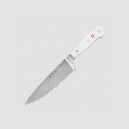 Профессиональный поварской кухонный нож «Шеф» 16 см, серия White Classic, WUESTHOF, Золинген, Германия, Ножи поварские