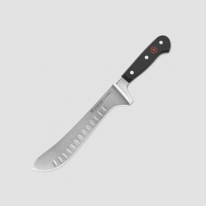 Нож кухонный забеловочный с углублениями на лезвии, 20 см, серия Classic, WUESTHOF, Золинген, Германия, Ножи кухонные