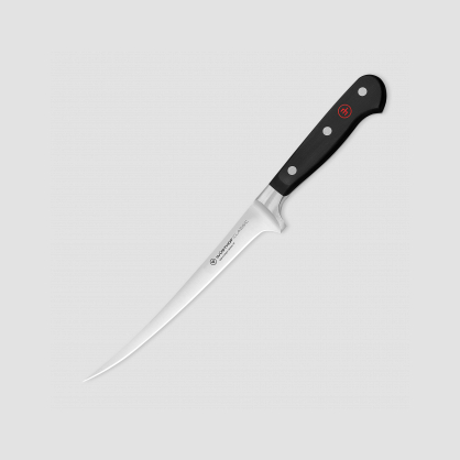 Нож кухонный филейный для рыбы 18 см, серия Classic, WUESTHOF, Золинген, Германия, Ножи филейные для рыбы