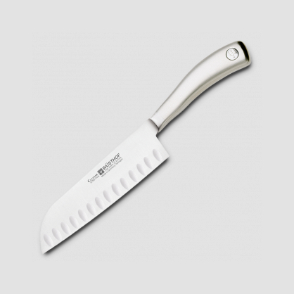 Нож кухонный сантоку с углублениями на кромке 17 см, серия Culinar, WUESTHOF, Золинген, Германия, Серия Culinar