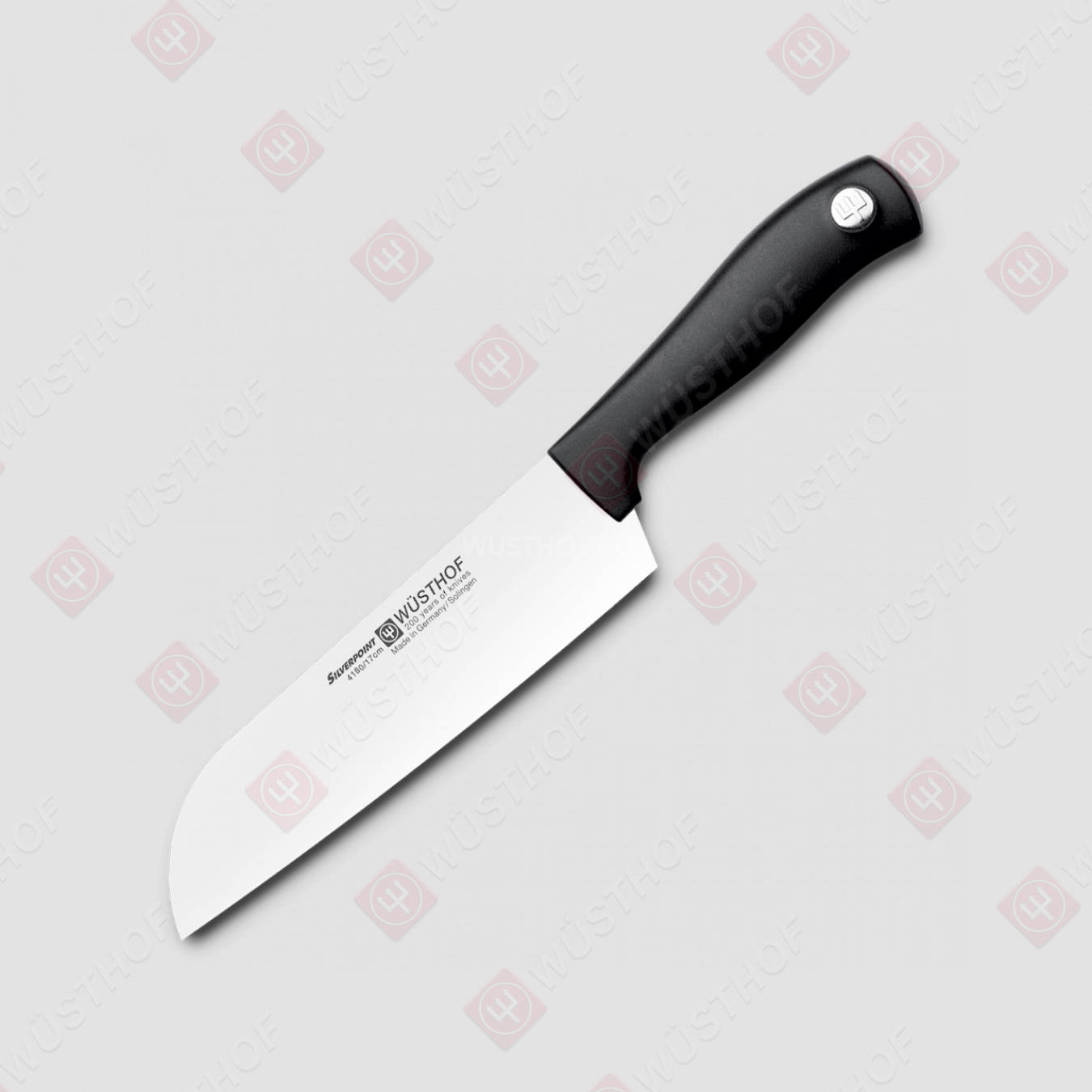 Нож сантоку 17 см, серия Silverpoint, WUESTHOF, Золинген, Германия