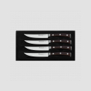 Набор кухонных ножей для стейка, 4 штуки, серия Ikon, WUESTHOF, Золинген, Германия