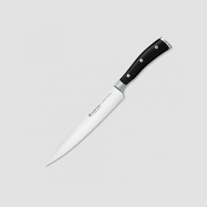 Нож кухонный для нарезки 20 см, серия Classic Ikon, WUESTHOF, Золинген, Германия, Ножи для тонкой нарезки ветчины