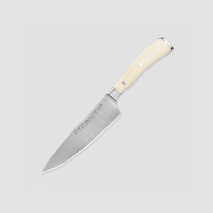 Профессиональный поварской кухонный нож 16 см, серия Ikon Cream White, WUESTHOF, Золинген, Германия, Ножи кухонные