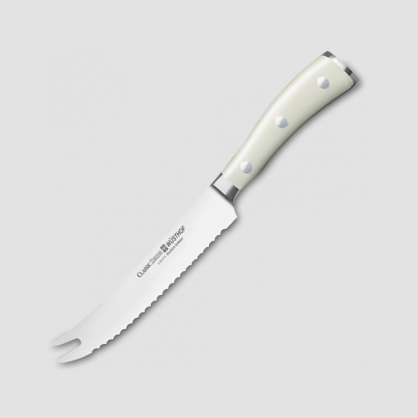 Нож для томатов 14 см, серия Ikon Cream White, WUESTHOF, Золинген, Германия, Серия Ikon Cream White