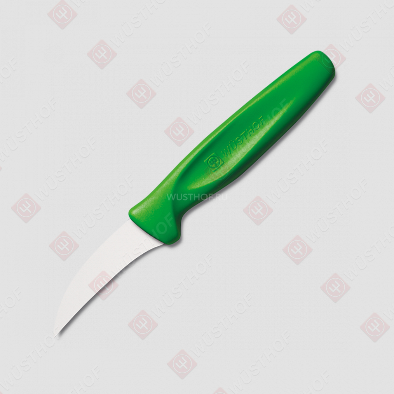Нож кухонный для чистки овощей 6 см, рукоять зеленая, серия Sharp Fresh Colourful, WUESTHOF, Золинген, Германия