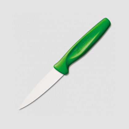 Нож кухонный для чистки овощей 8 см, рукоять зеленая, серия Sharp Fresh Colourful, WUESTHOF, Золинген, Германия, Ножи для чистки и резки овощей