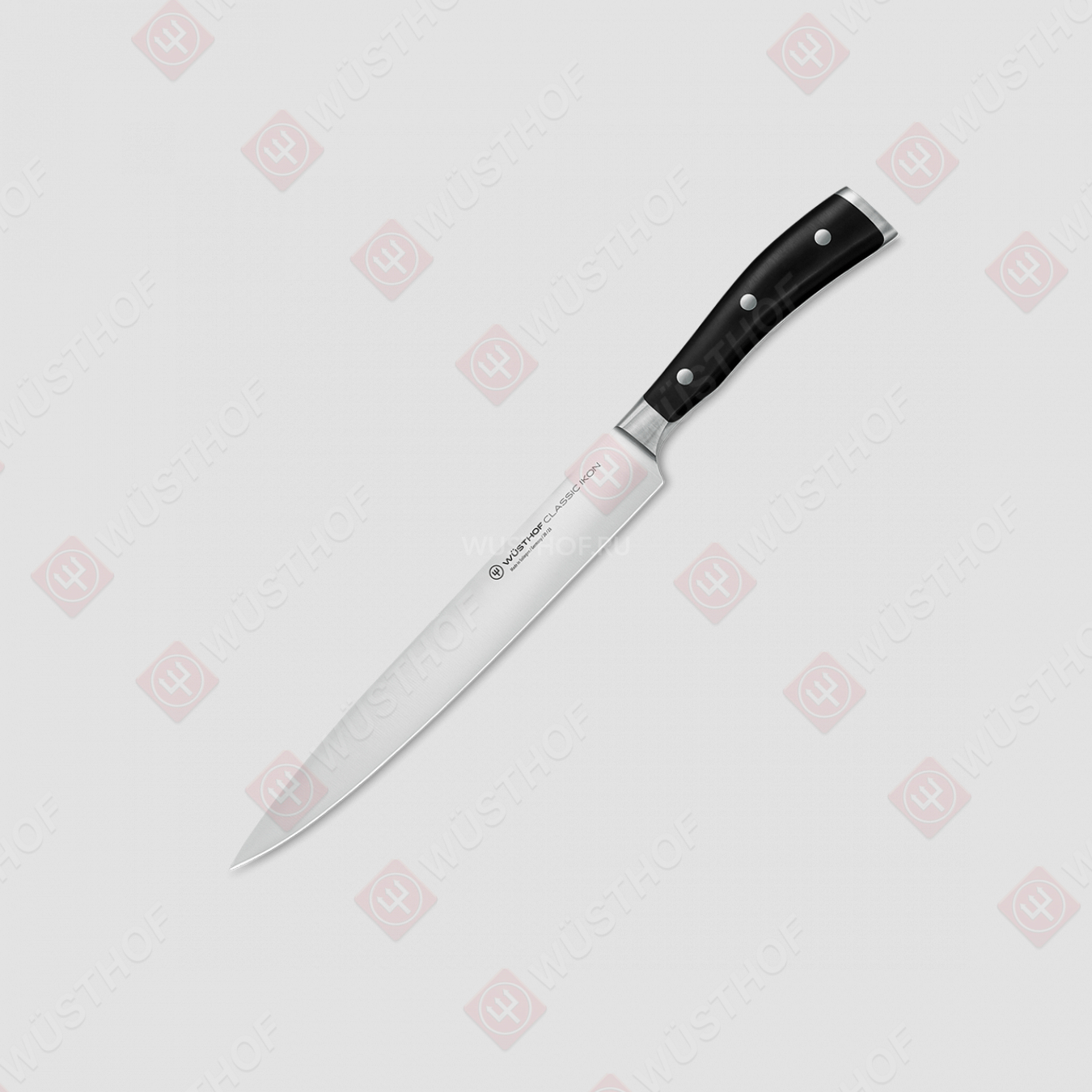Нож кухонный для резки мяса 23 см, серия Classic Ikon, WUESTHOF, Золинген, Германия