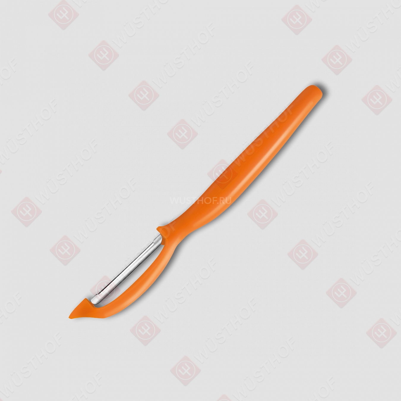 Нож кухонный для чистки овощей и фруктов, с плавающим лезвием, рукоять оранжевая, серия Sharp Fresh Colourful, WUESTHOF, Золинген, Германия
