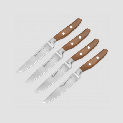 Набор кухонных ножей для стейка 4 штуки, серия Epicure, WUESTHOF, Золинген, Германия, Серия Epicure