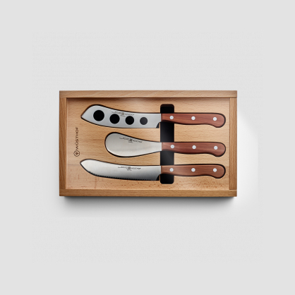 Набор из 3-х кухонных ножей для деликатесов, «Charcuterie set», WUESTHOF, Германия, Наборы ножей без подставки